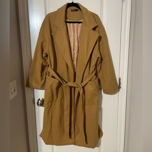 Tan Trench Coat